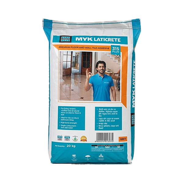 MYK Laticrete 315 Plus Tile Adhesive, Grey, 20 Kg Bag